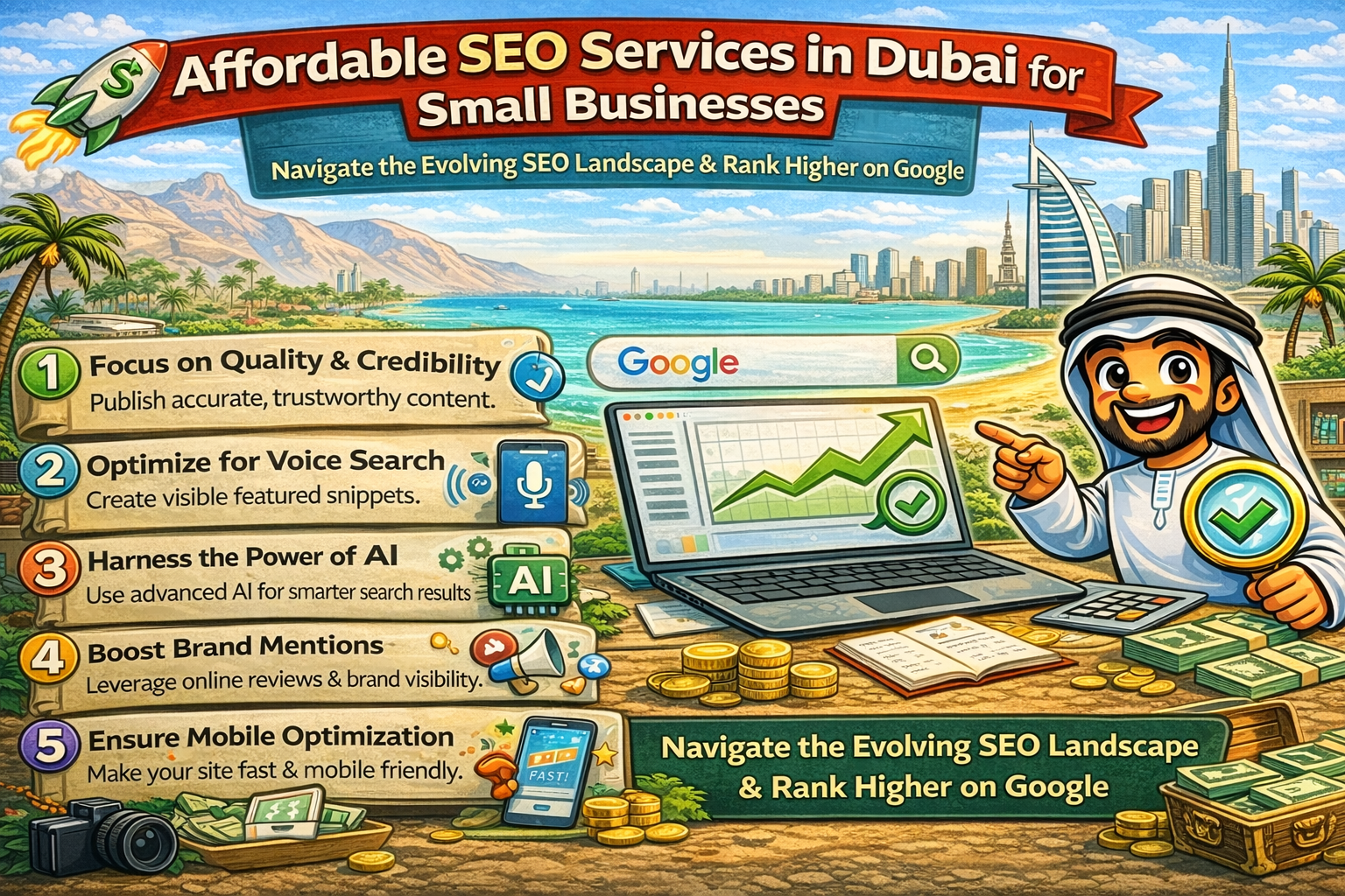 affordable SEO services in Dubai for small businesses