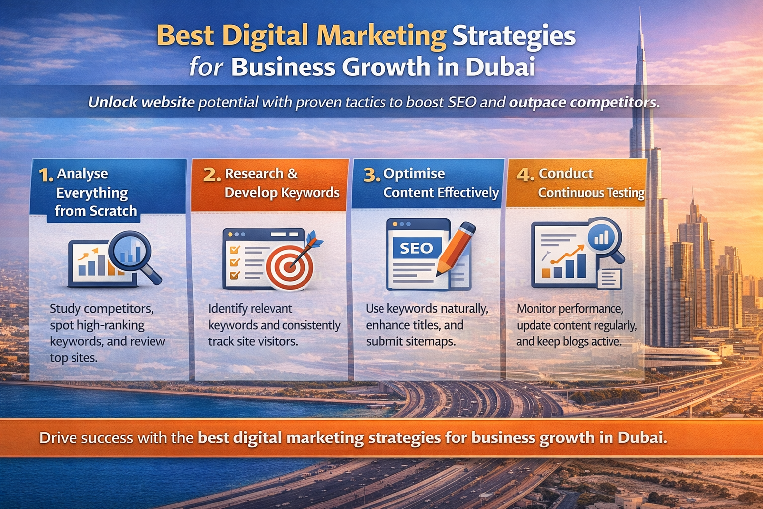 best digital marketing strategies for business growth in Dubai
